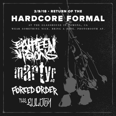 Eighteen Visions Coming to the Pomona Glasshouse Feb 9th