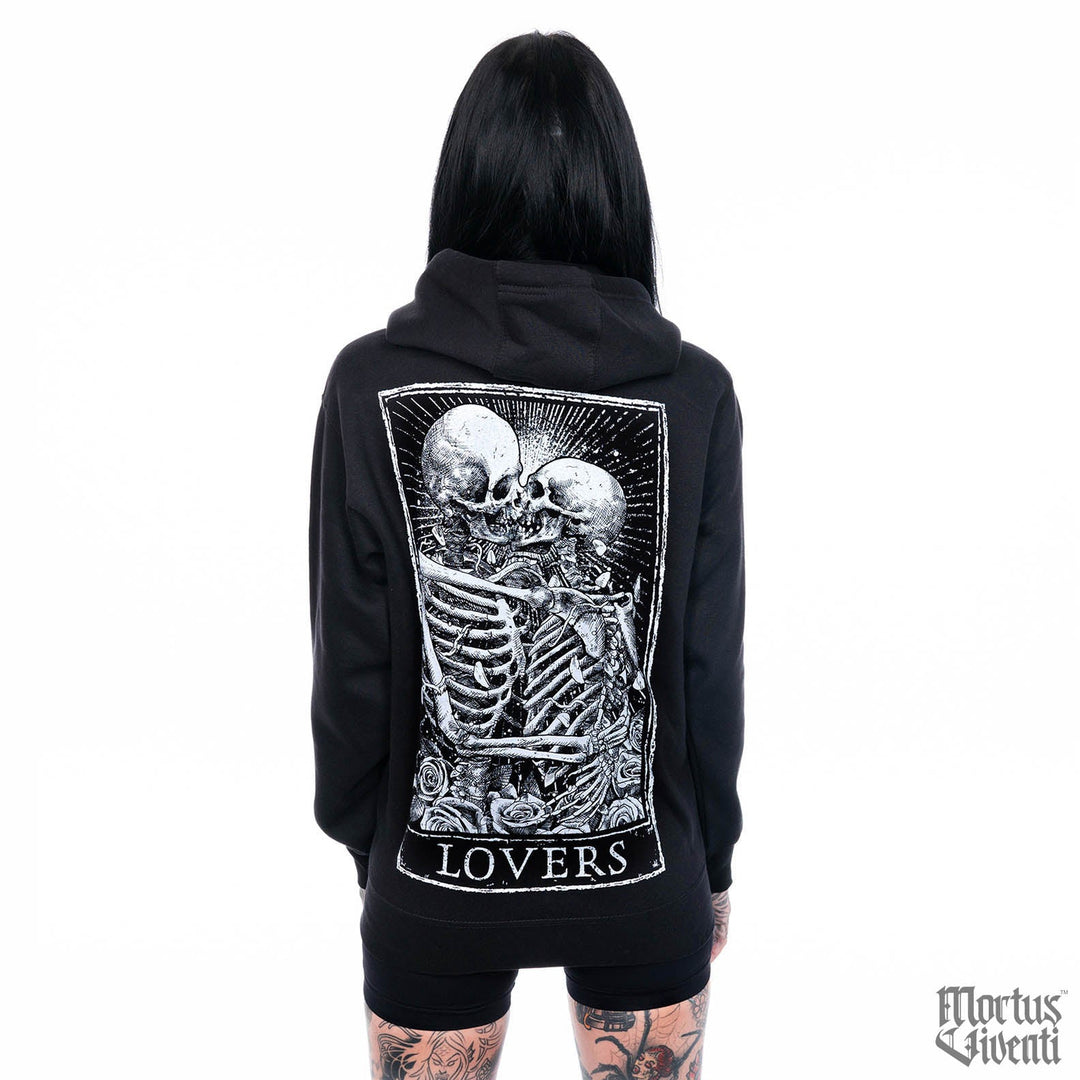 Lovers Tarot Card Pullover Hoodie – Mortus Viventi