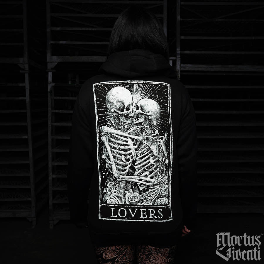 Lovers Tarot Card Pullover Hoodie – Mortus Viventi
