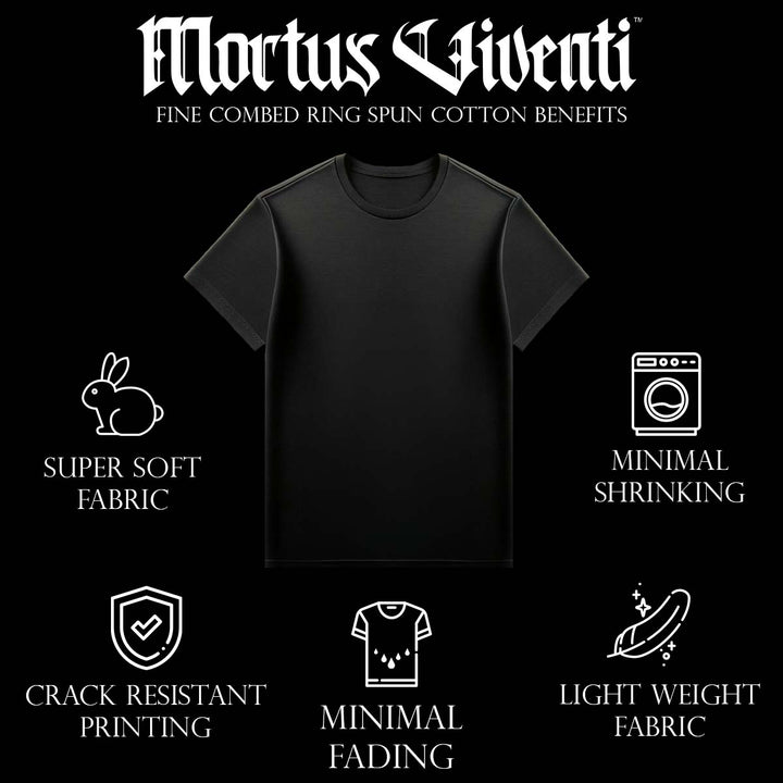 The Hermit Tarot Card T-Shirt – Mortus Viventi