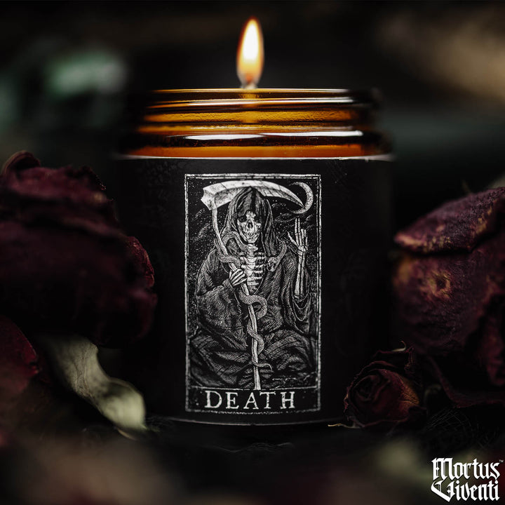 タロットキャンドル DEATH DeathTarotCardCandleProductPho