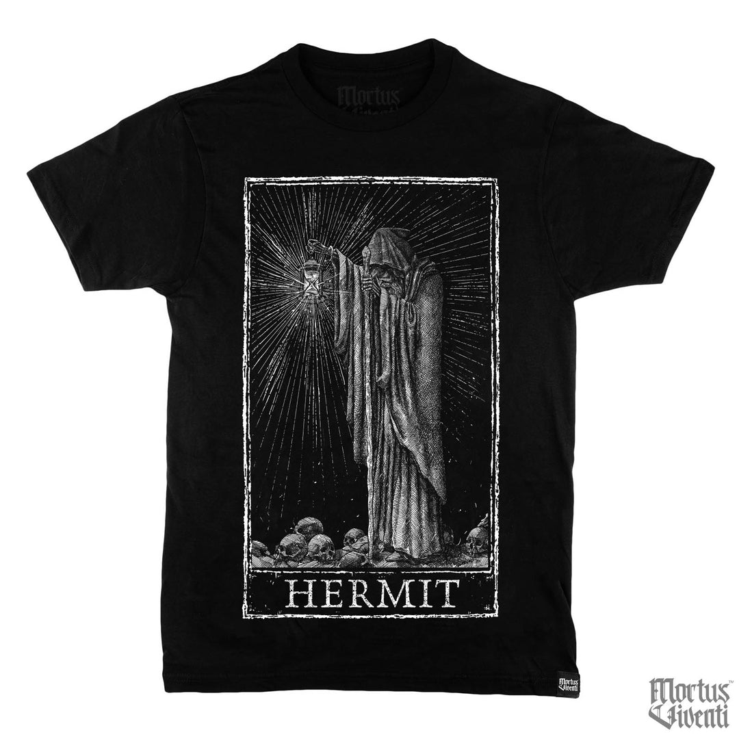 The Hermit Tarot Card T-Shirt – Mortus Viventi