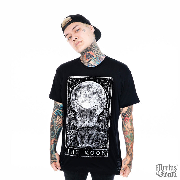 The Moon Tarot Card T-Shirt – Mortus Viventi